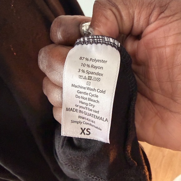 NWT!! 🖤☑️ LuLaRoe Charcoal and Black Dress - Picture 7 of 7